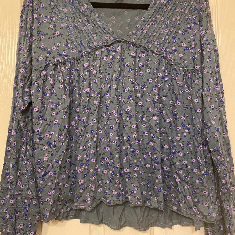 SOLD Lucky Brand Floral Top